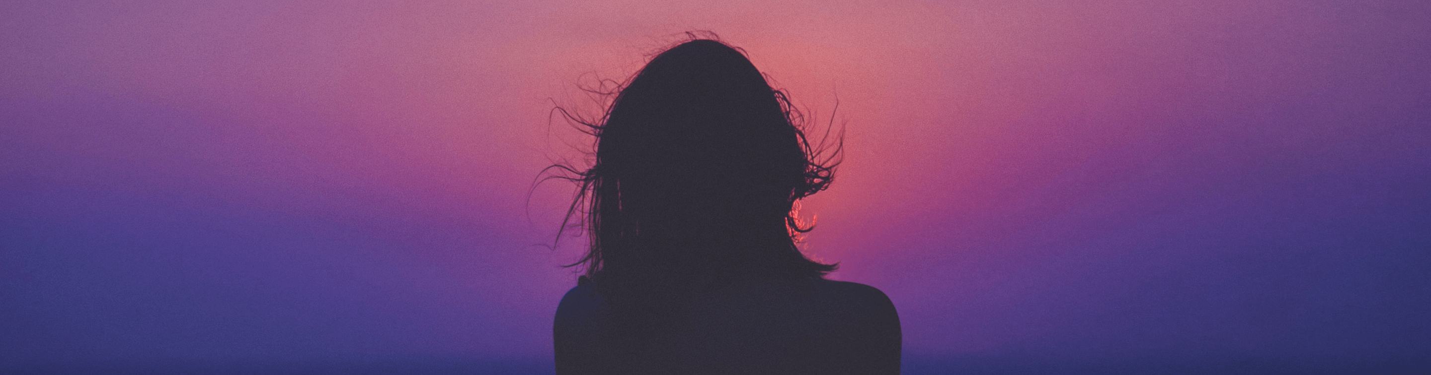 silhouette of a woman
