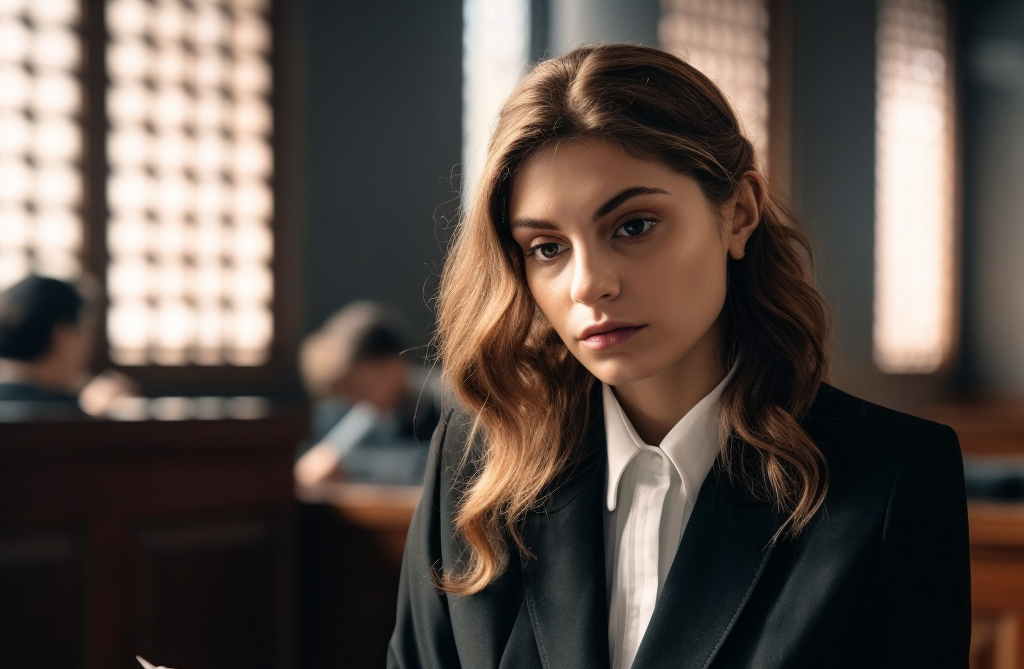 woman in a business suit